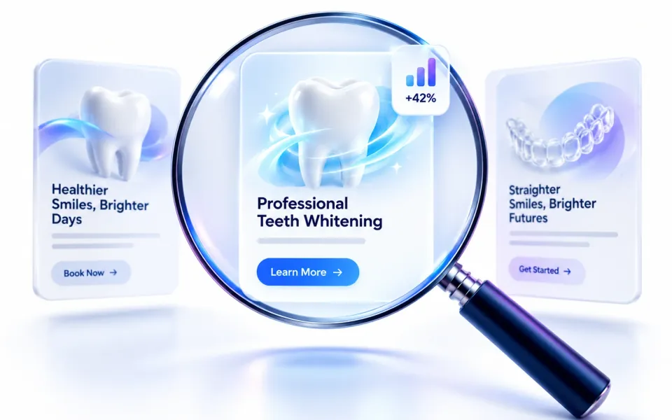 Cover of The Dental Competitor Ad Audit, a free social media guide